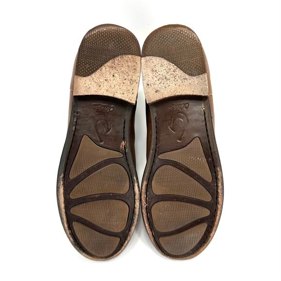 Olukai Malie Women Brown Ankle Boot Size 7 Leather Low Block Heel Chelsea Bootie - Picture 7 of 13